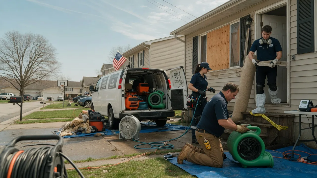 Water Damage Restoration in Forkland, AL near me